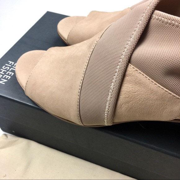 Eileen Fisher Luca Leather Sandals Size 8 - Picture 4 of 11